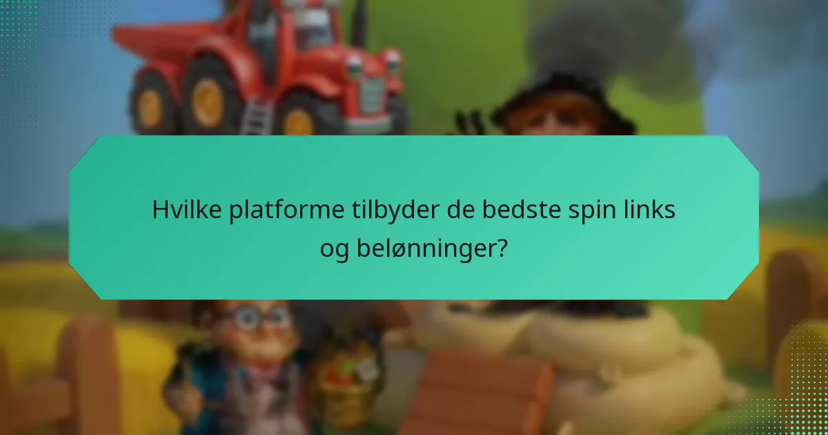 Hvilke temabaserede belønninger er tilgængelige gennem spin links?